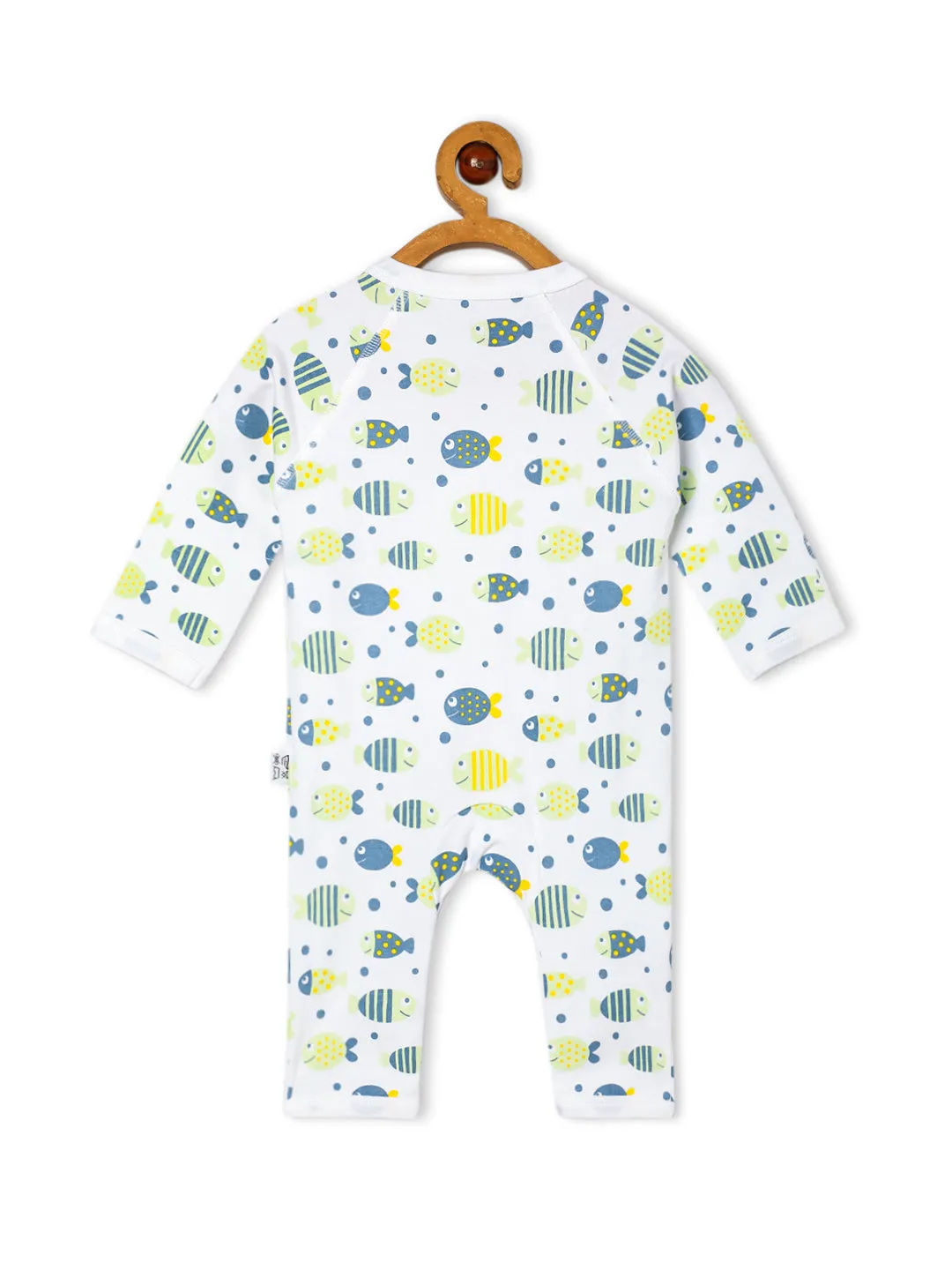 Jabla Style Infant Romper Combo of 3-Fishy Fish-My Aquarium-Turtle Trouble