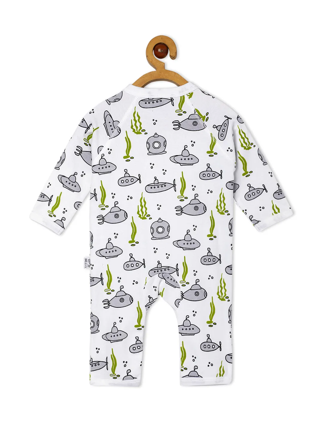 Jabla Style Infant Romper Combo of 3-Planet World-Submarine Ride-Tour to the Space