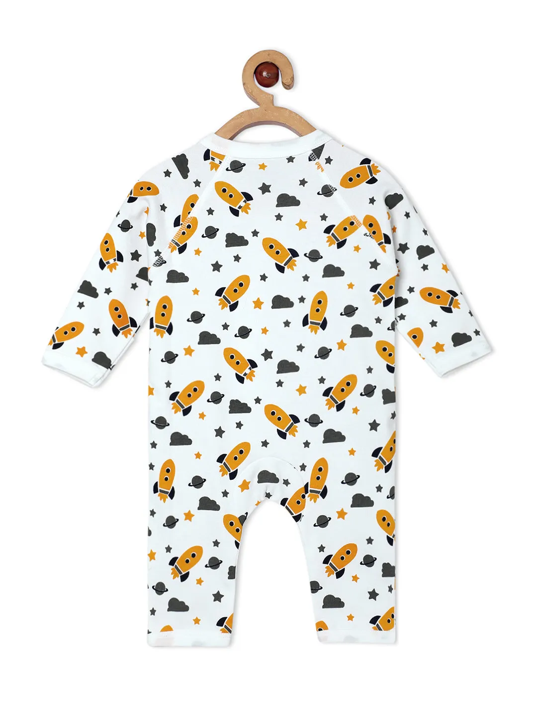 Jabla Style Infant Romper Combo of 3-Planet World-Submarine Ride-Tour to the Space