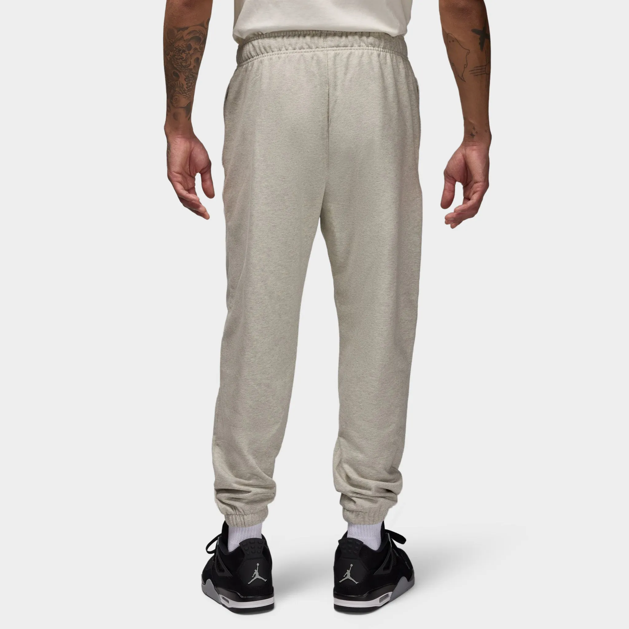 Jordan Dri-FIT Sport Crossover Fleece Joggers Grey Heather / White