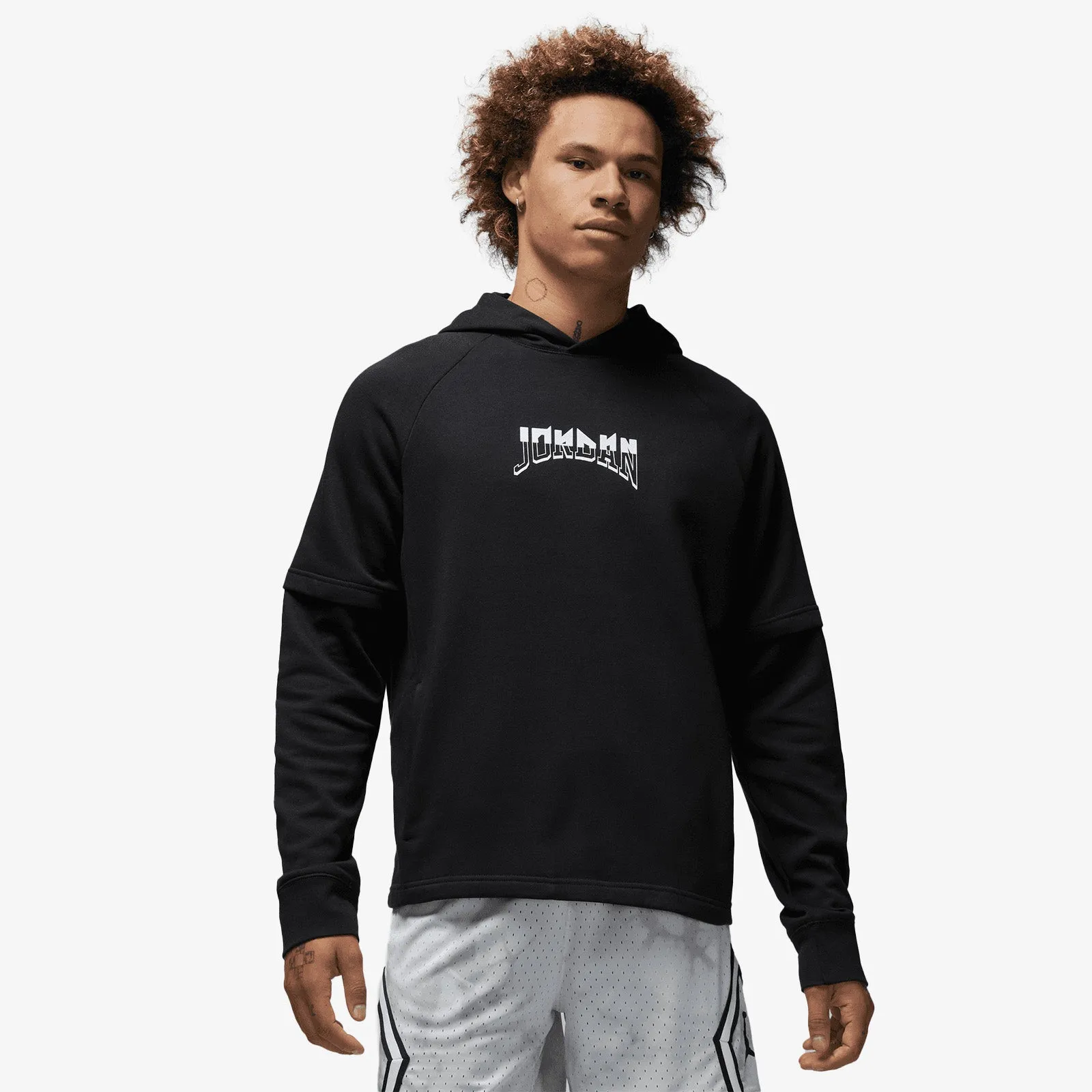 Jordan Dri-FIT Sport Pullover Fleece Hoodie - Black