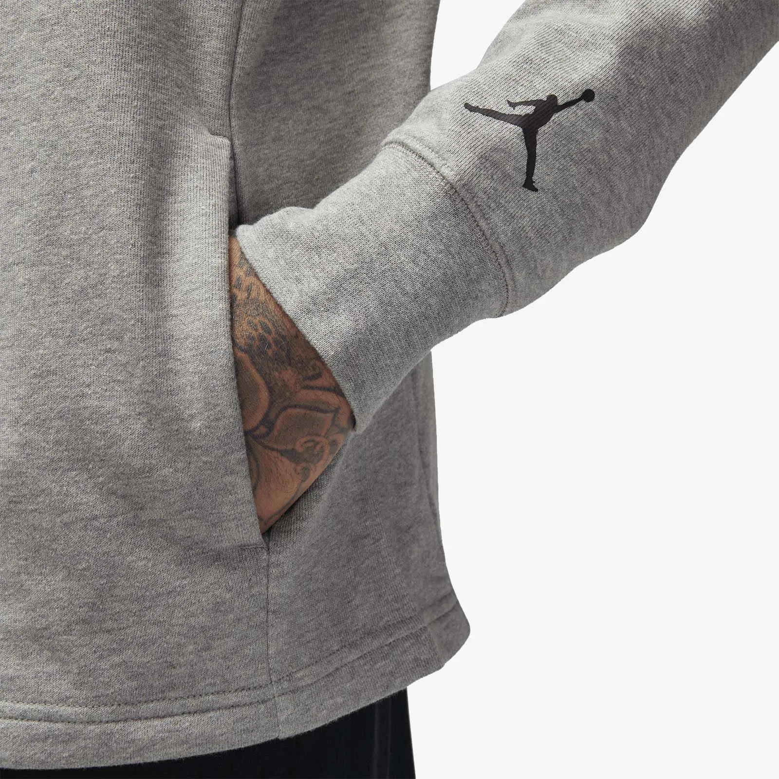 Jordan Dri-FIT Sport Pullover Fleece Hoodie - Grey