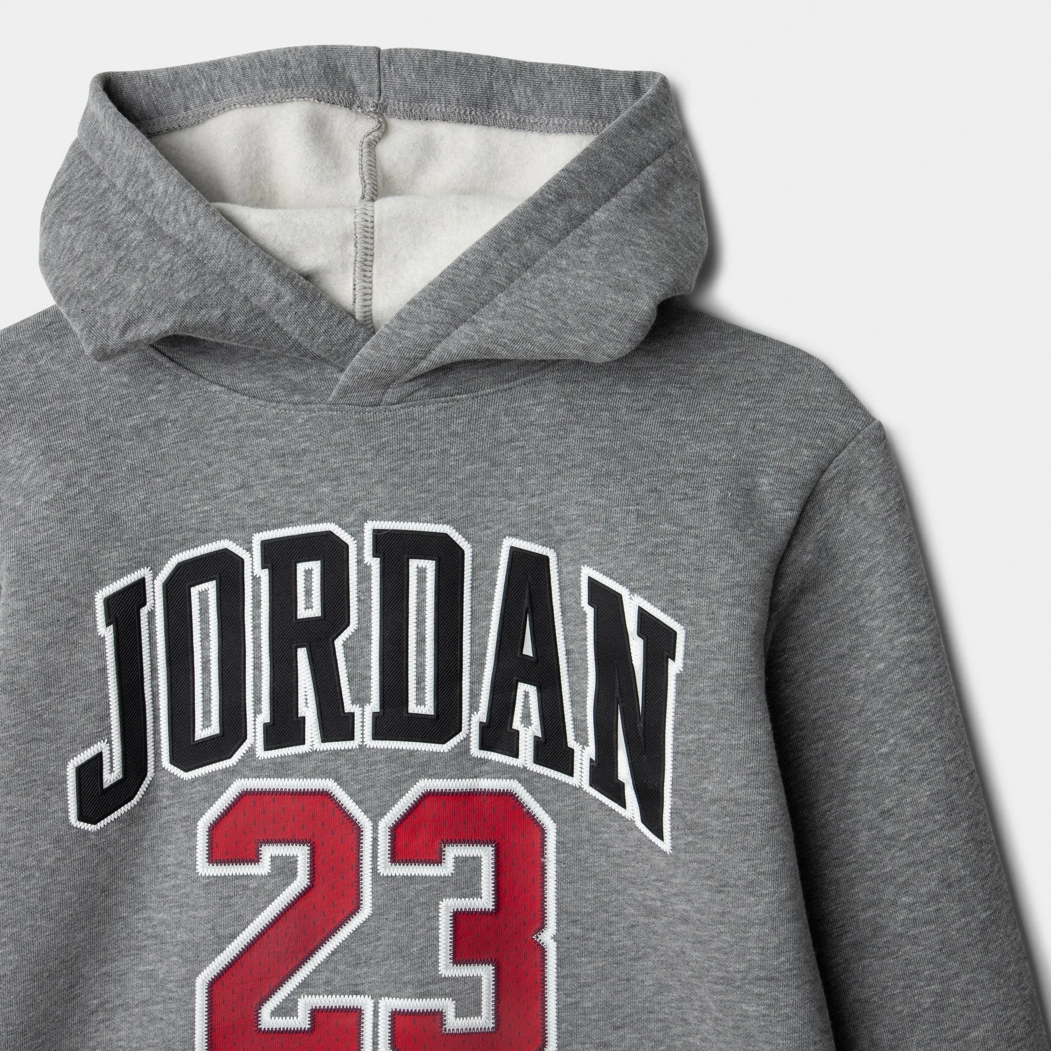 Jordan Juniors' Fleece Pullover Hoodie / Carbon Heather