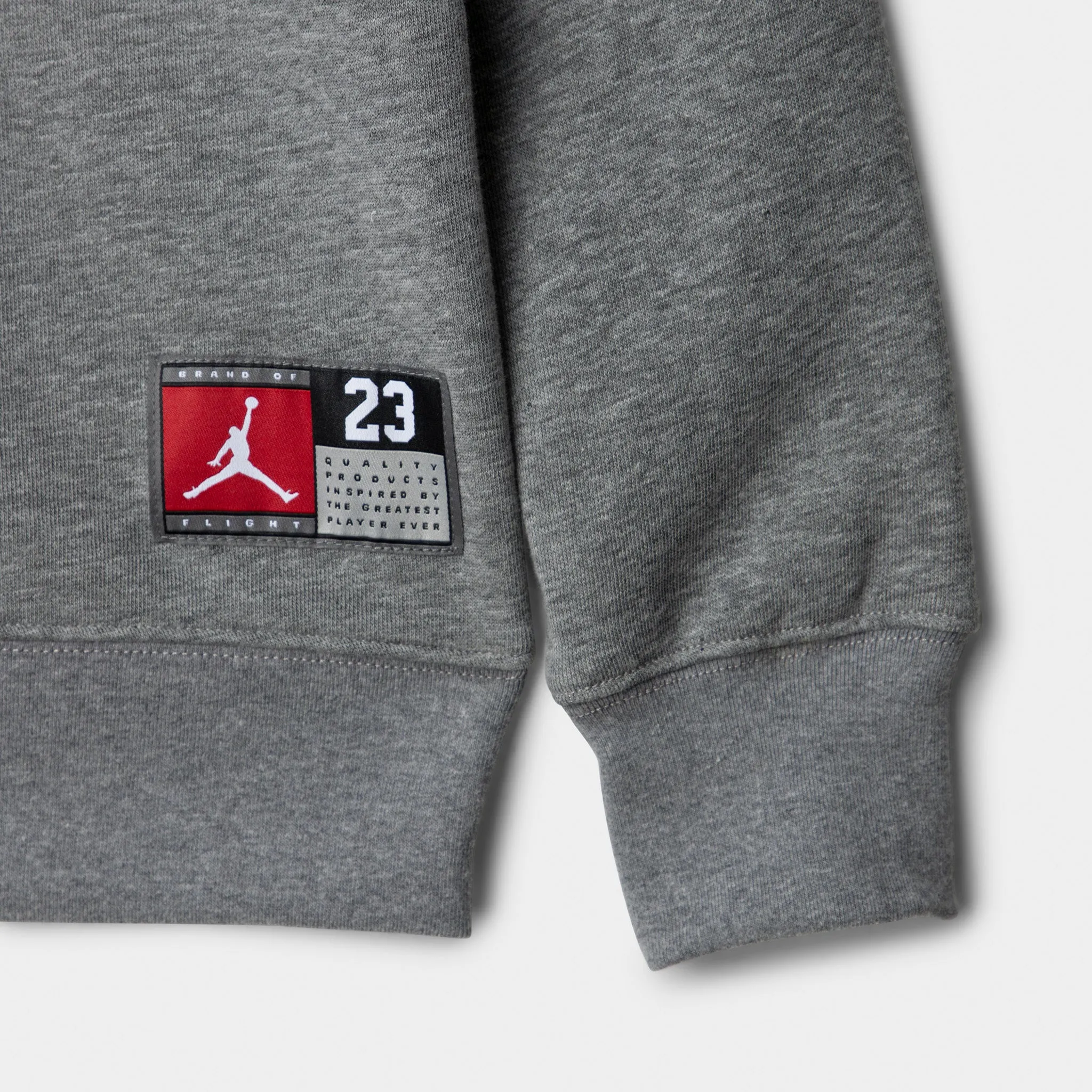 Jordan Juniors' Fleece Pullover Hoodie / Carbon Heather