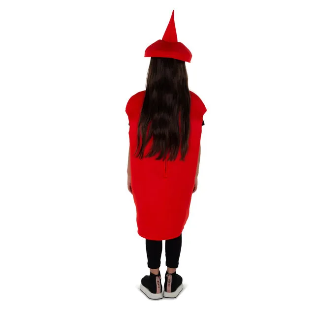 Kids Ketchup Bottle Costume