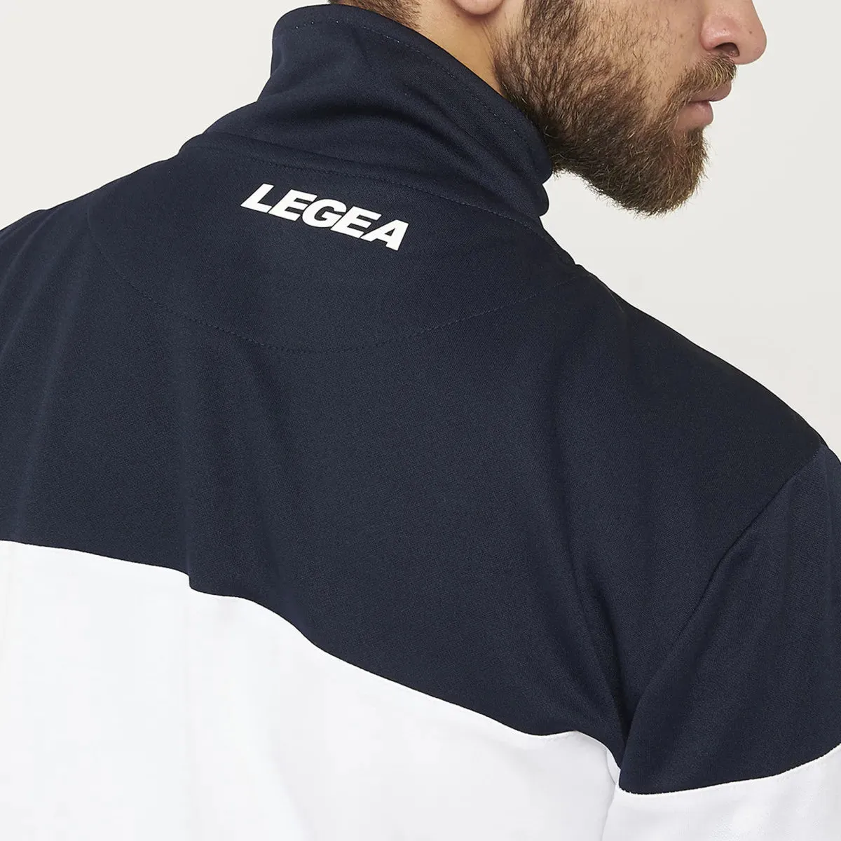 Legea Ontario Jacket White / Navy