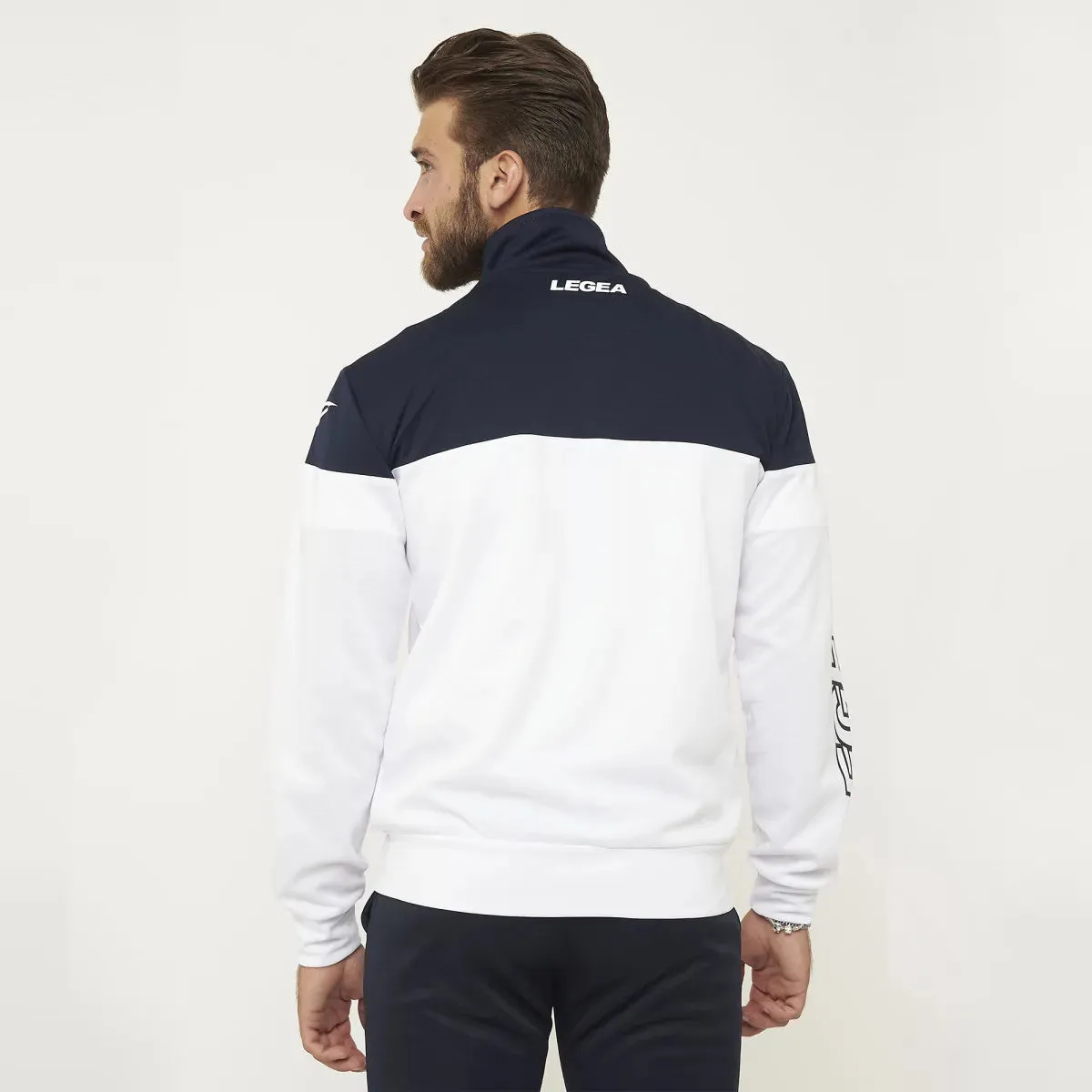 Legea Ontario Jacket White / Navy