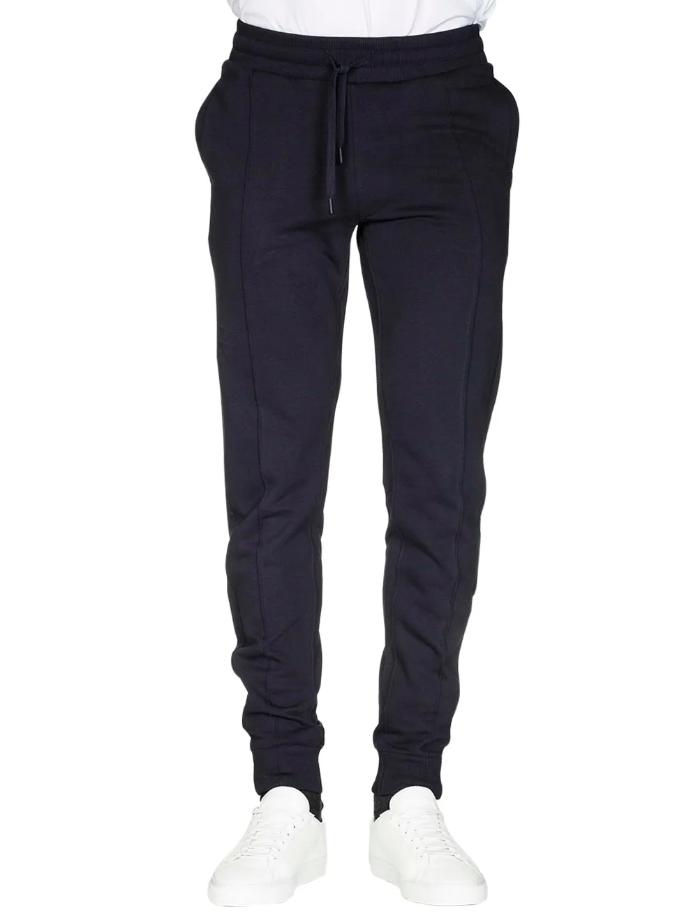 Logan Cuffed Sweatpants Dark Navy