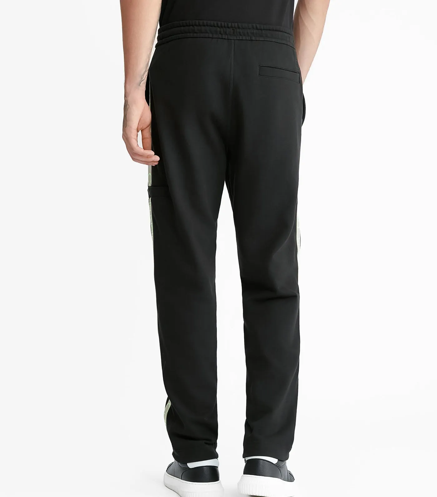 Logo Tape Sweatpants cK Black