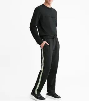 Logo Tape Sweatpants cK Black