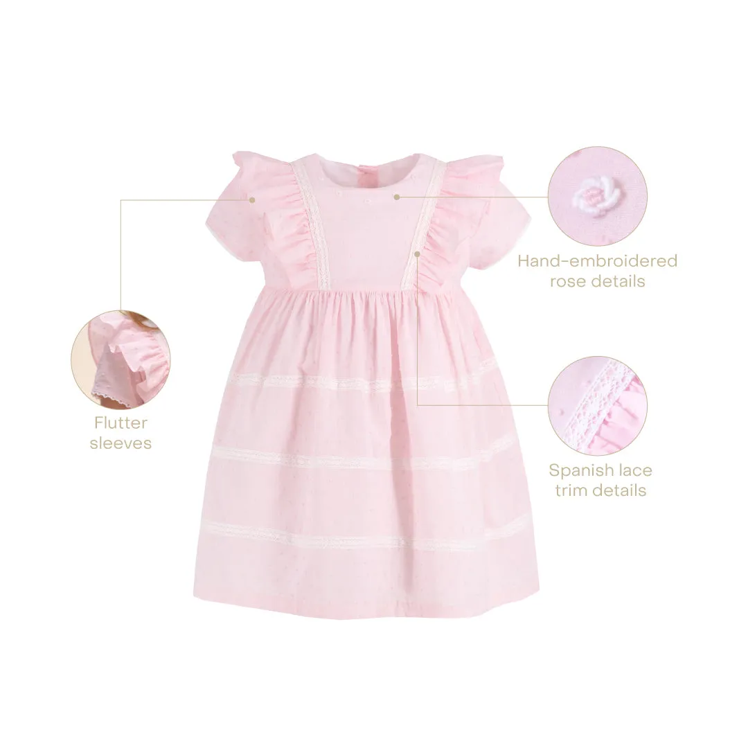 Magnolia Girl Dress - Blush