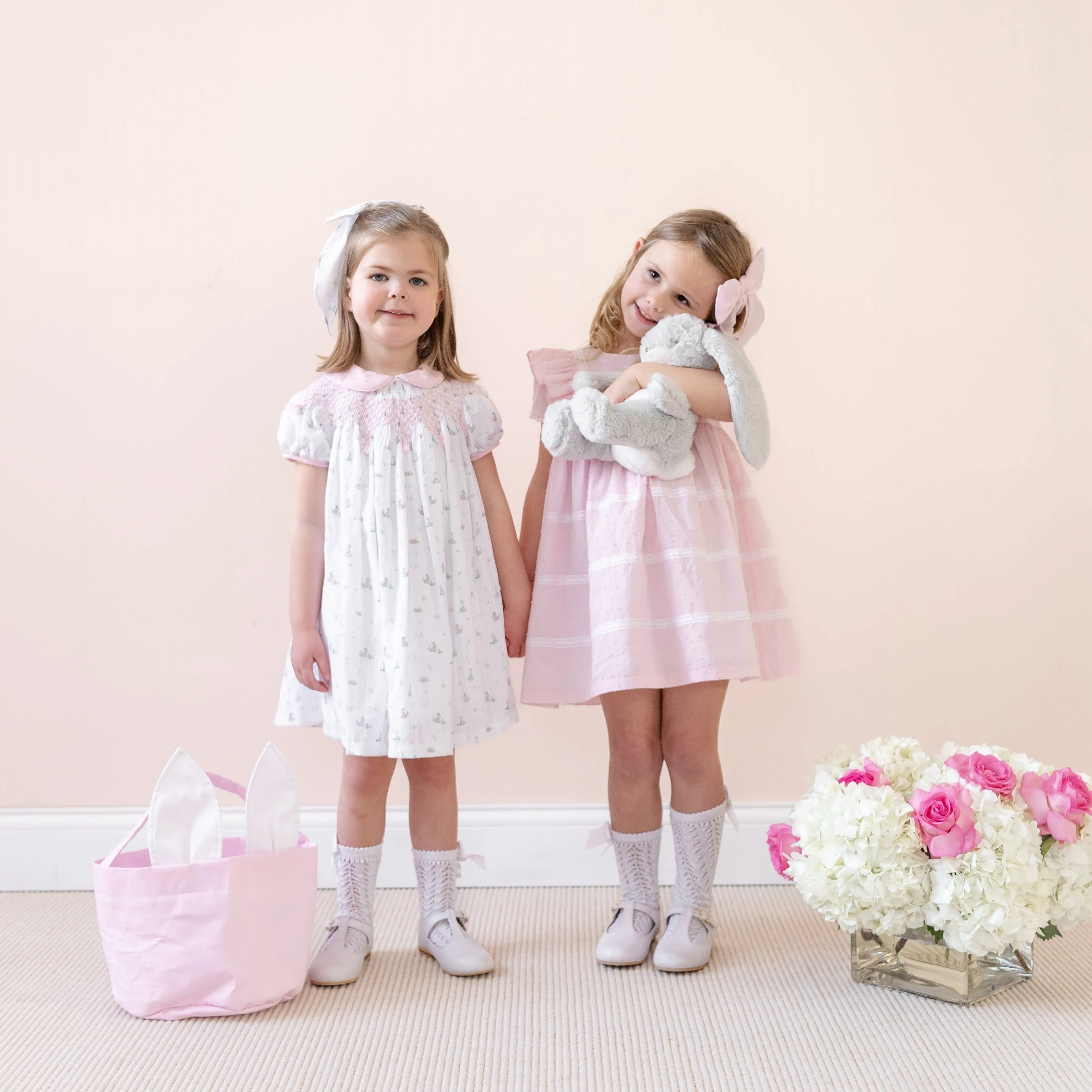 Magnolia Girl Dress - Blush