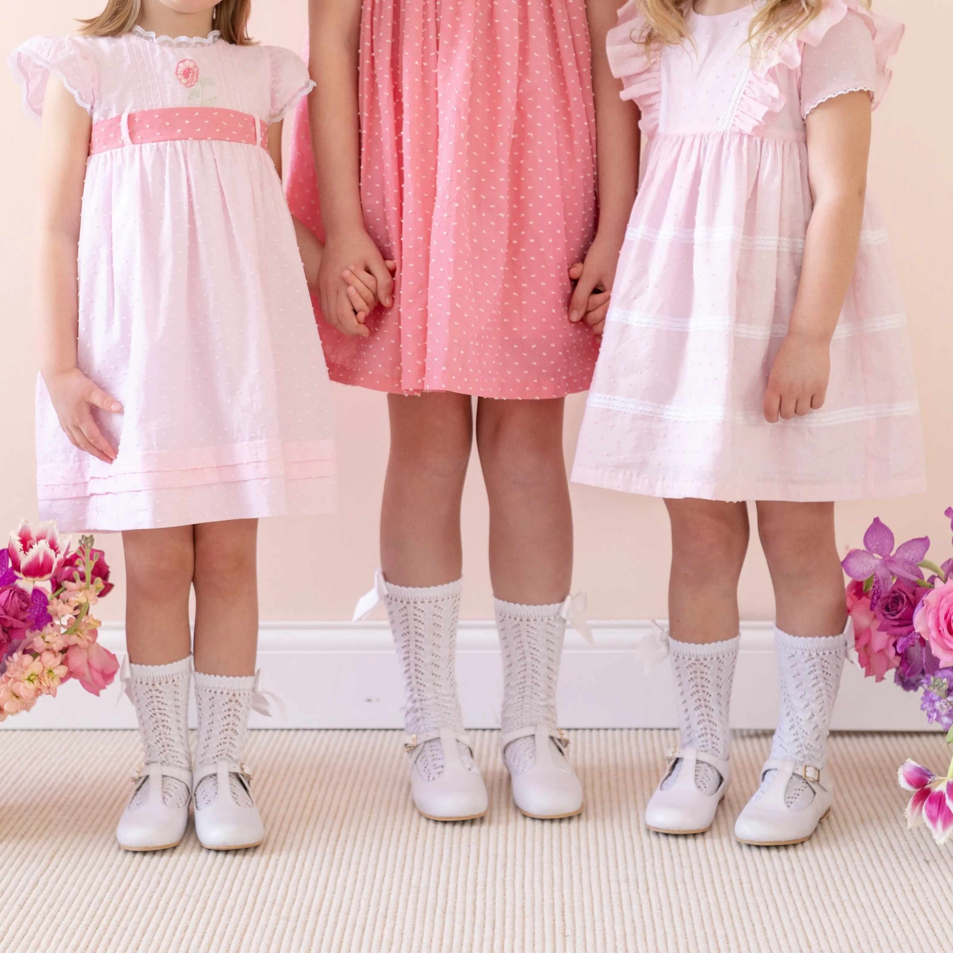 Magnolia Girl Dress - Blush