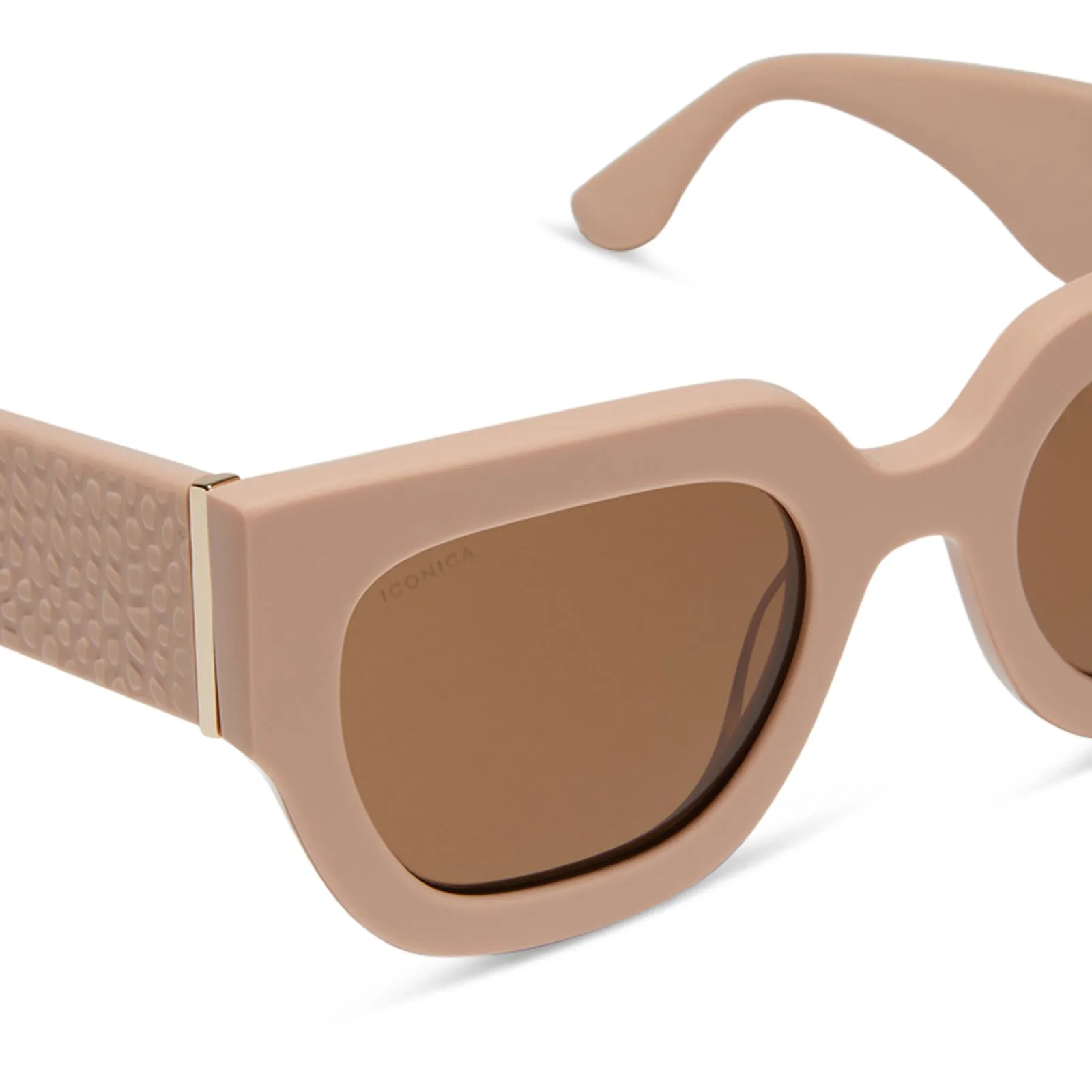 MAREN - NUDE   BROWN   POLARIZED SUNGLASSES