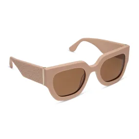 MAREN - NUDE   BROWN   POLARIZED SUNGLASSES