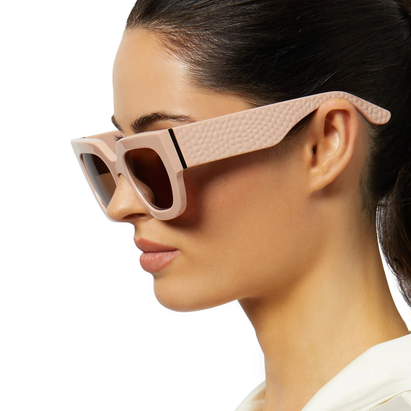 MAREN - NUDE   BROWN   POLARIZED SUNGLASSES