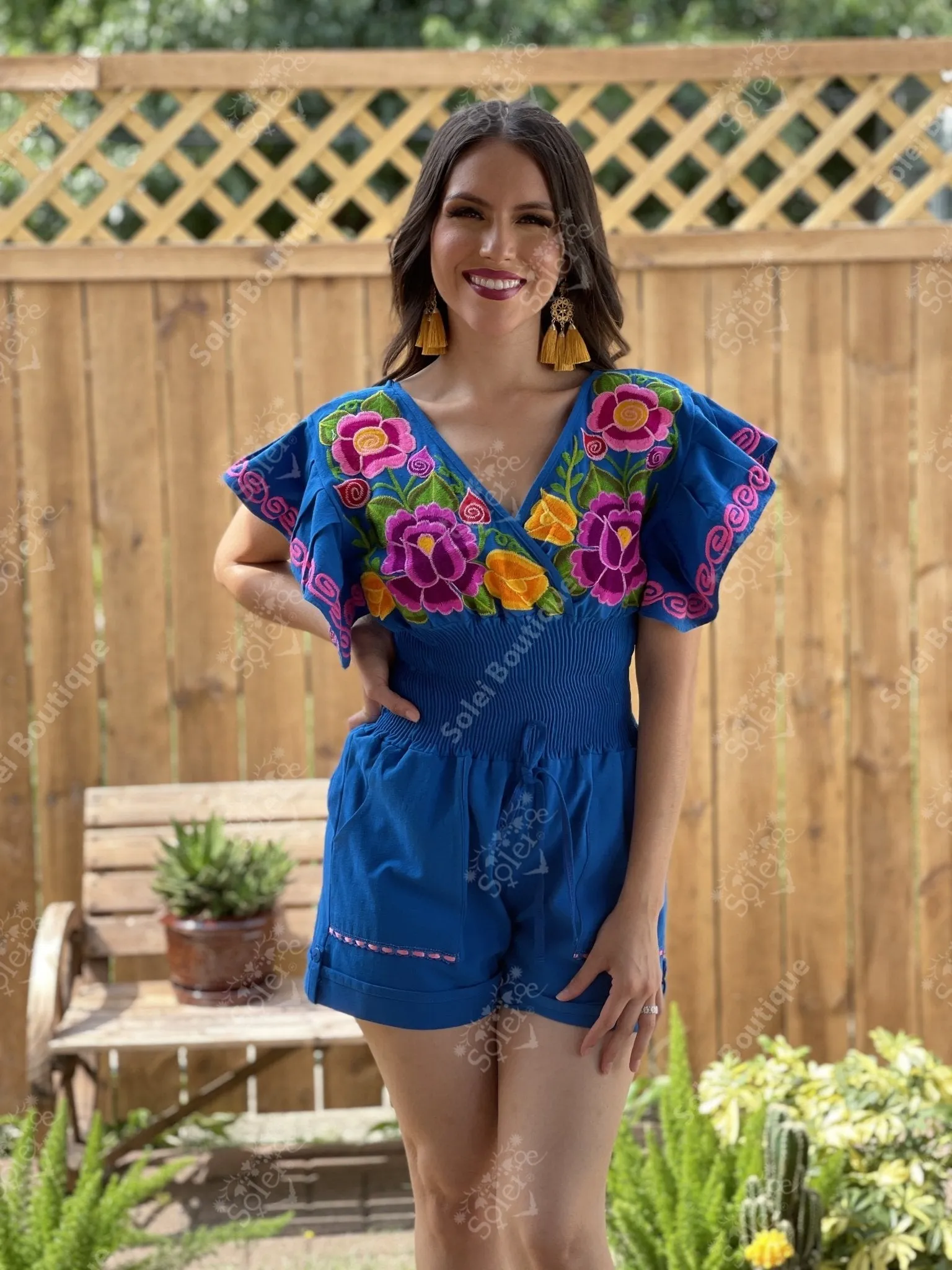 Mariposa Short Romper