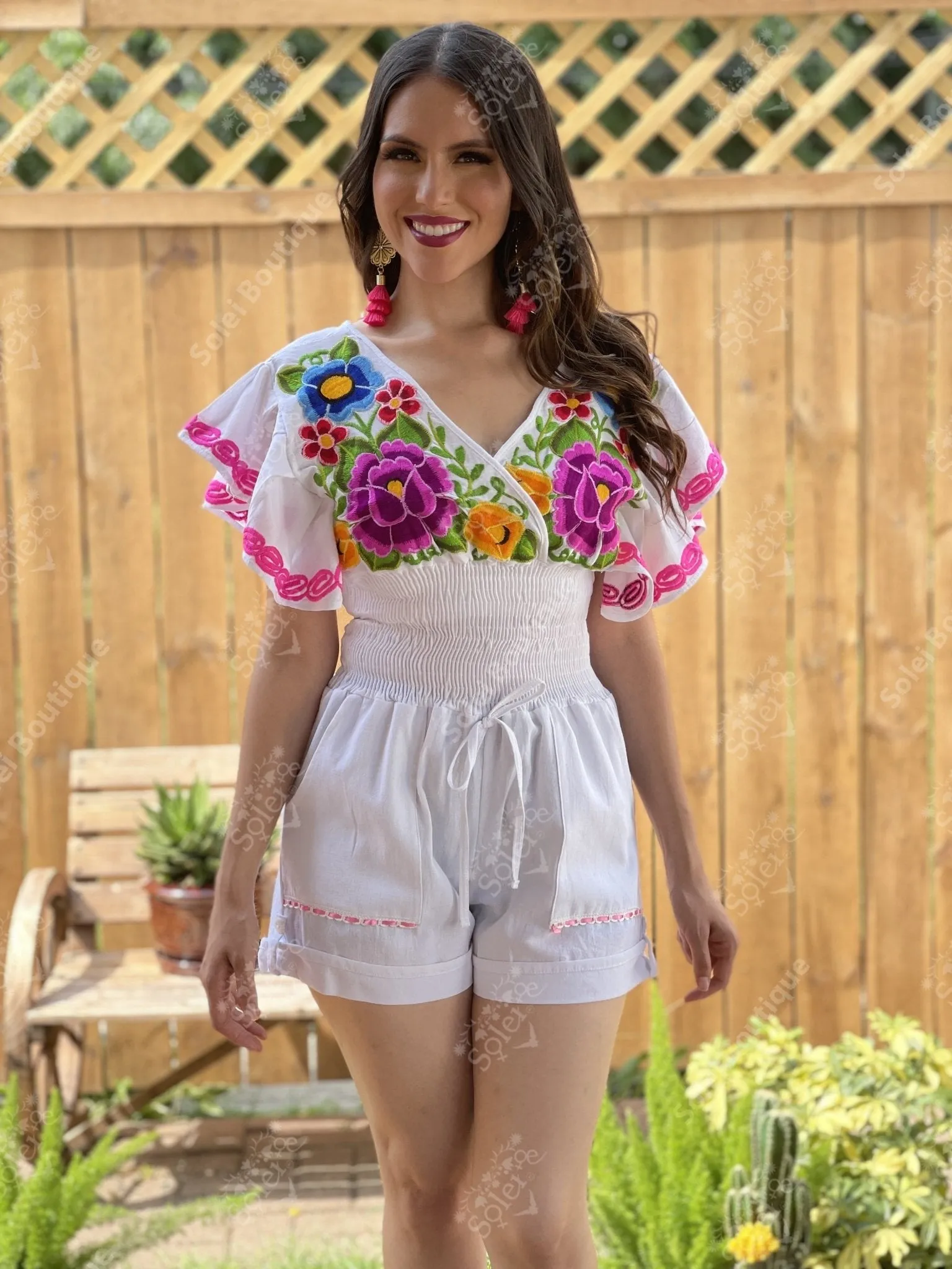 Mariposa Short Romper