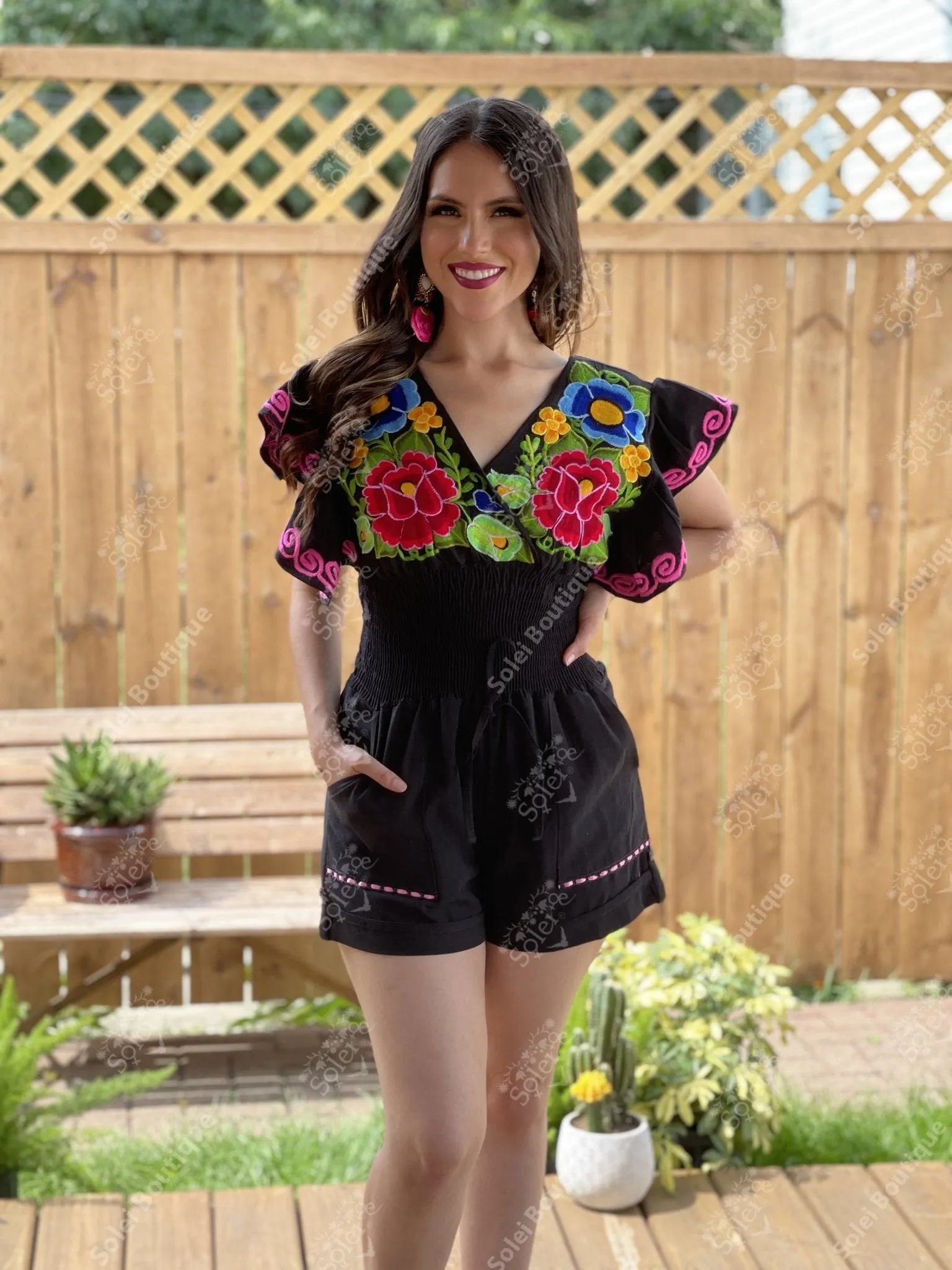 Mariposa Short Romper