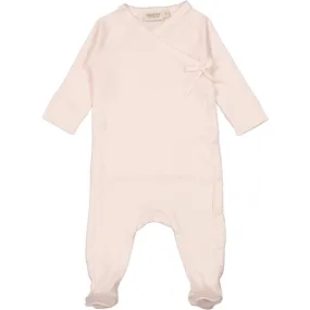 MarMar New Born Modal Pointelle Pink Dahlia Rubetta Romper