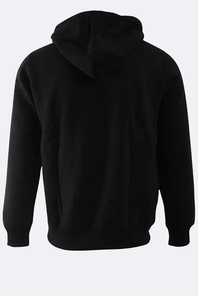 MENS PLAIN ZIPPED HOODIE