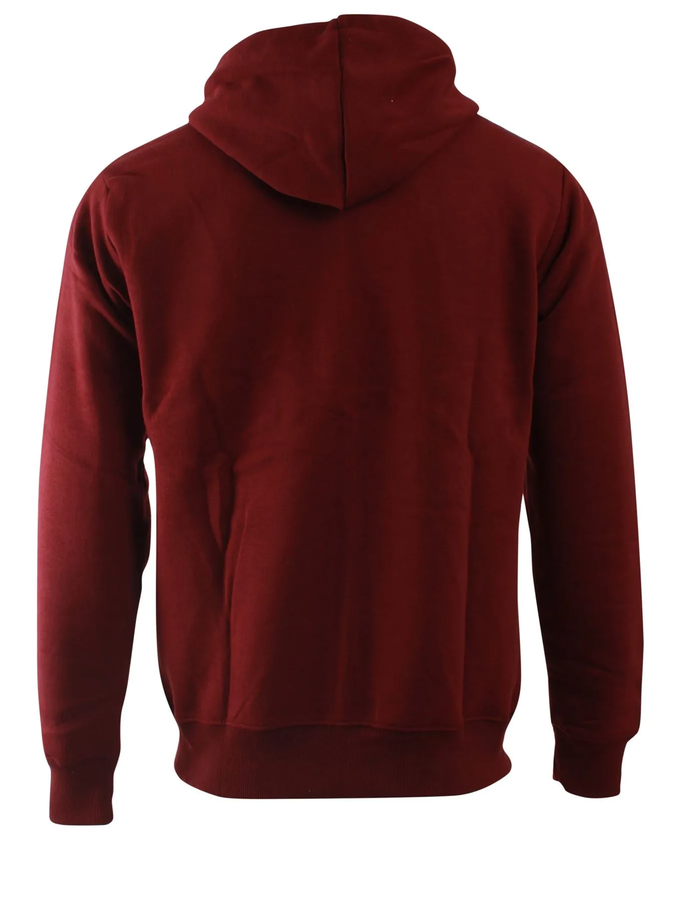 MENS PLAIN ZIPPED HOODIE