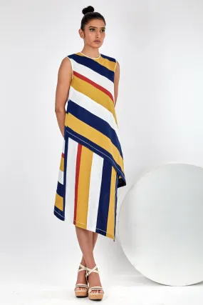 Miami - Rainbow Stripe Dress