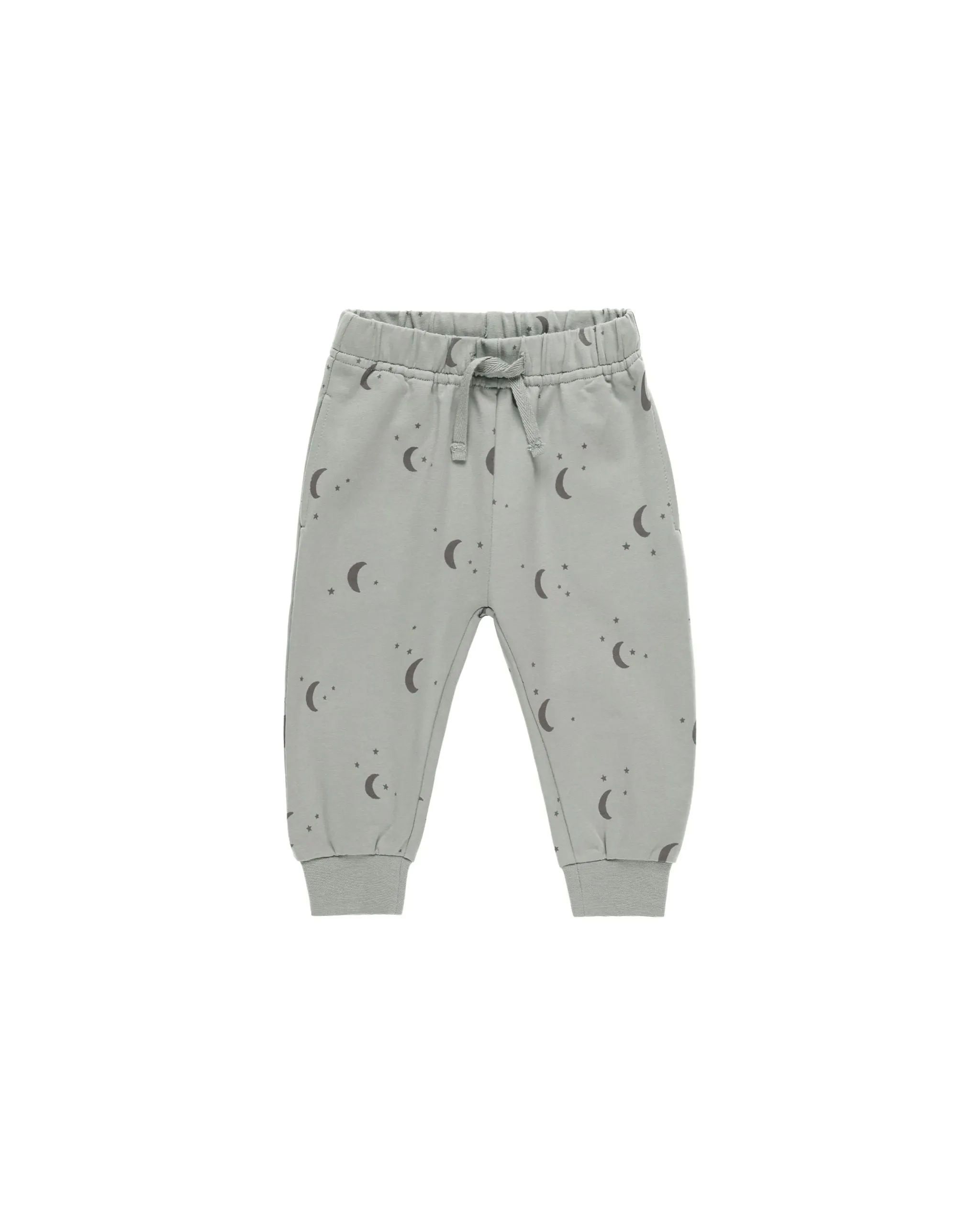 Moons Sweatpant in Dusty Blue