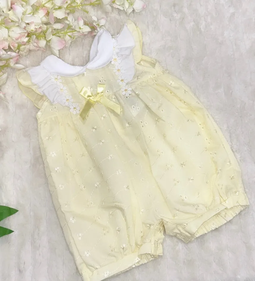 My little chick lemon romper