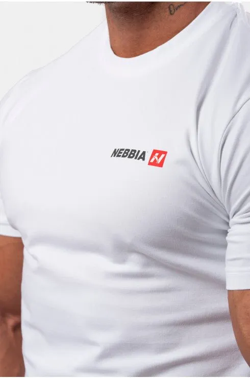 Nebbia Minimalist Logo NEBBIA T-Shirt 291 - White