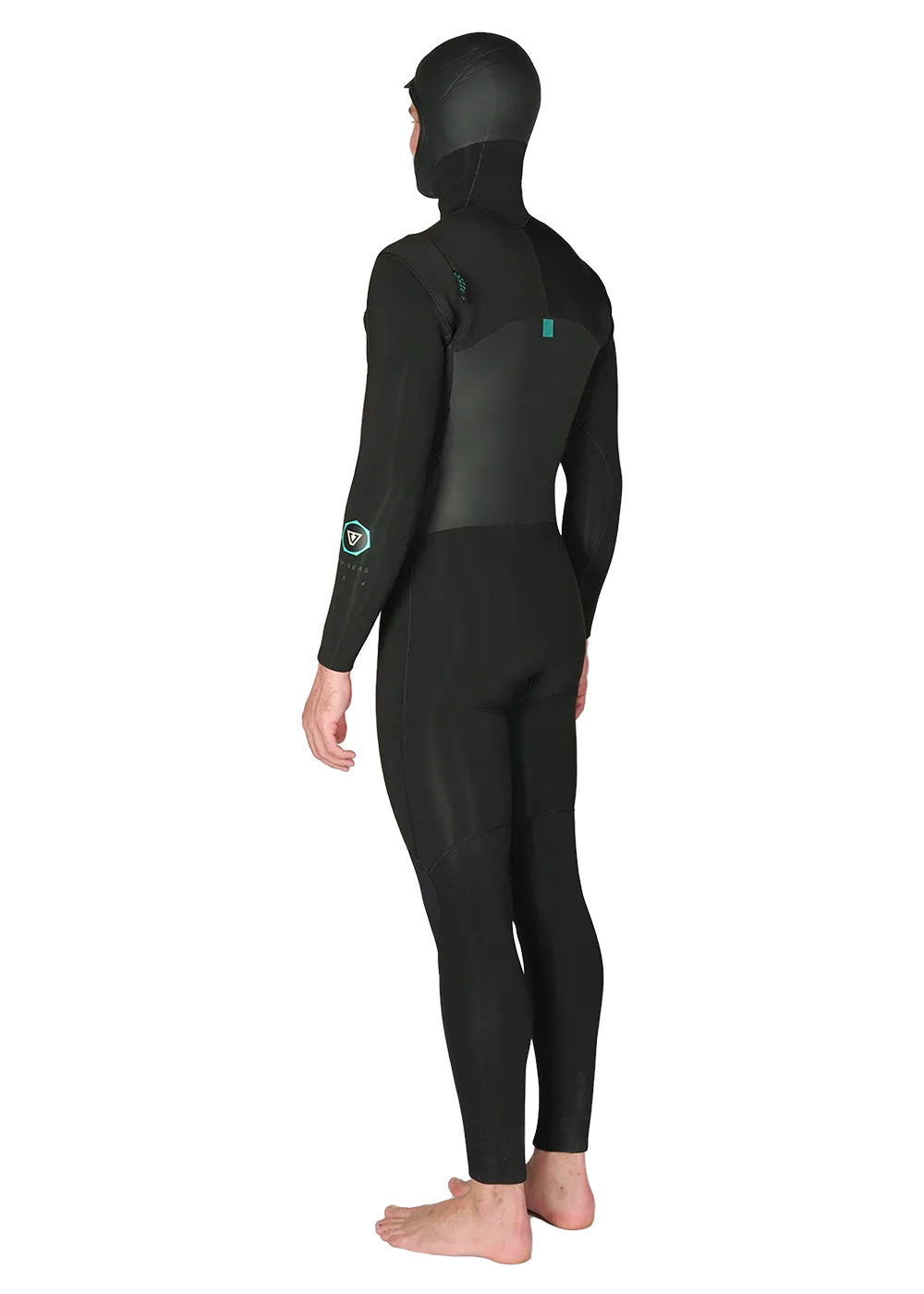 New Seas 4-3 Hooded U-Zip Wetsuit