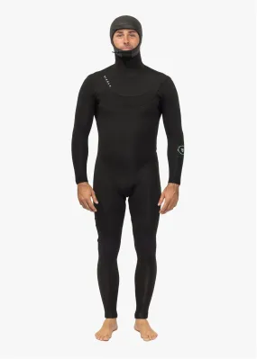 New Seas 4-3 Hooded U-Zip Wetsuit