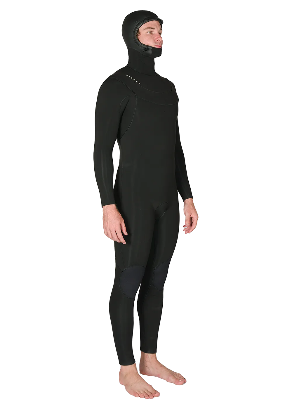 New Seas 4-3 Hooded U-Zip Wetsuit