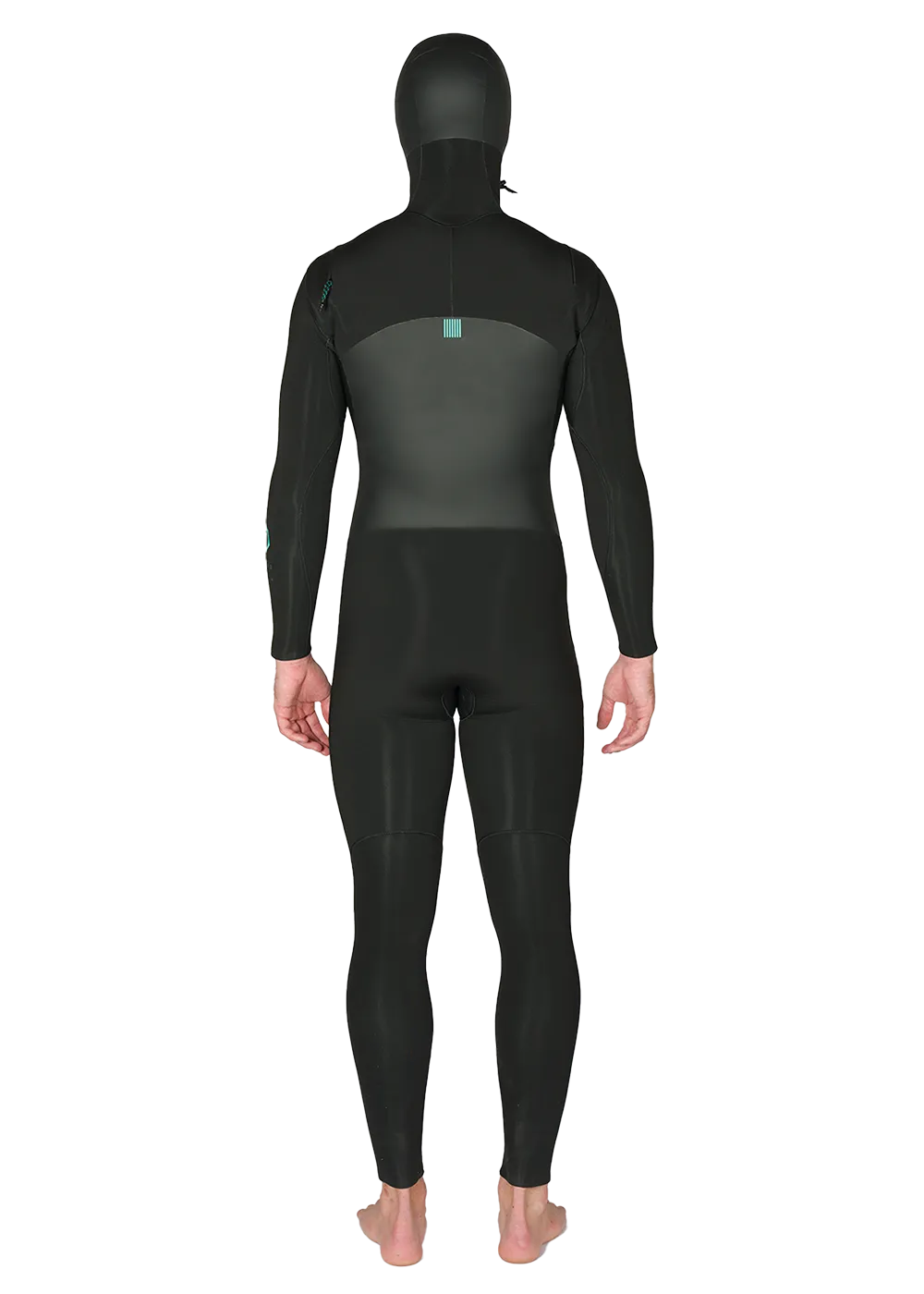 New Seas 4-3 Hooded U-Zip Wetsuit