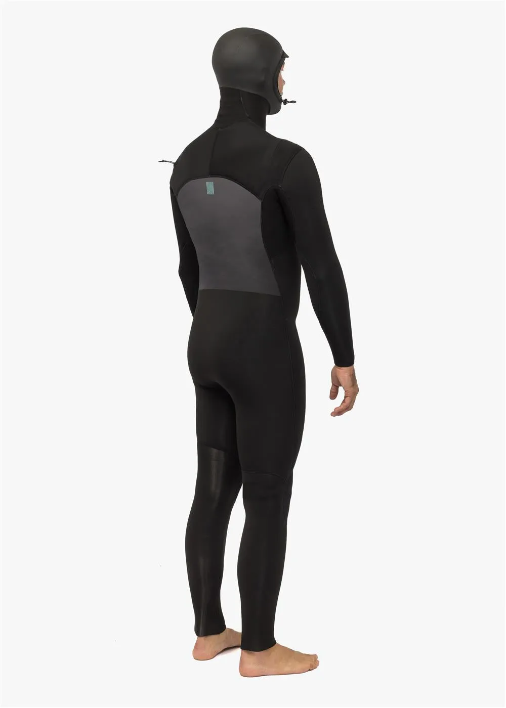 New Seas 5-4 Hooded U-Zip Wetsuit