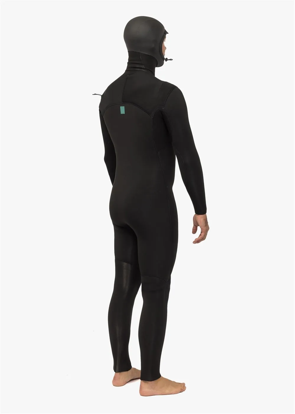 New Seas 5-4 Hooded U-Zip Wetsuit