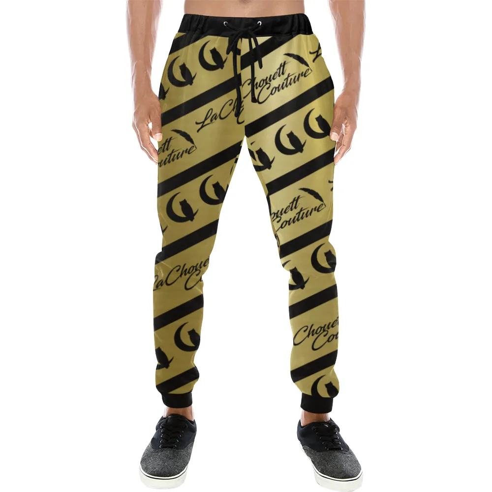 NICE ONE BLCGLD Men's All Over Print Sweatpants