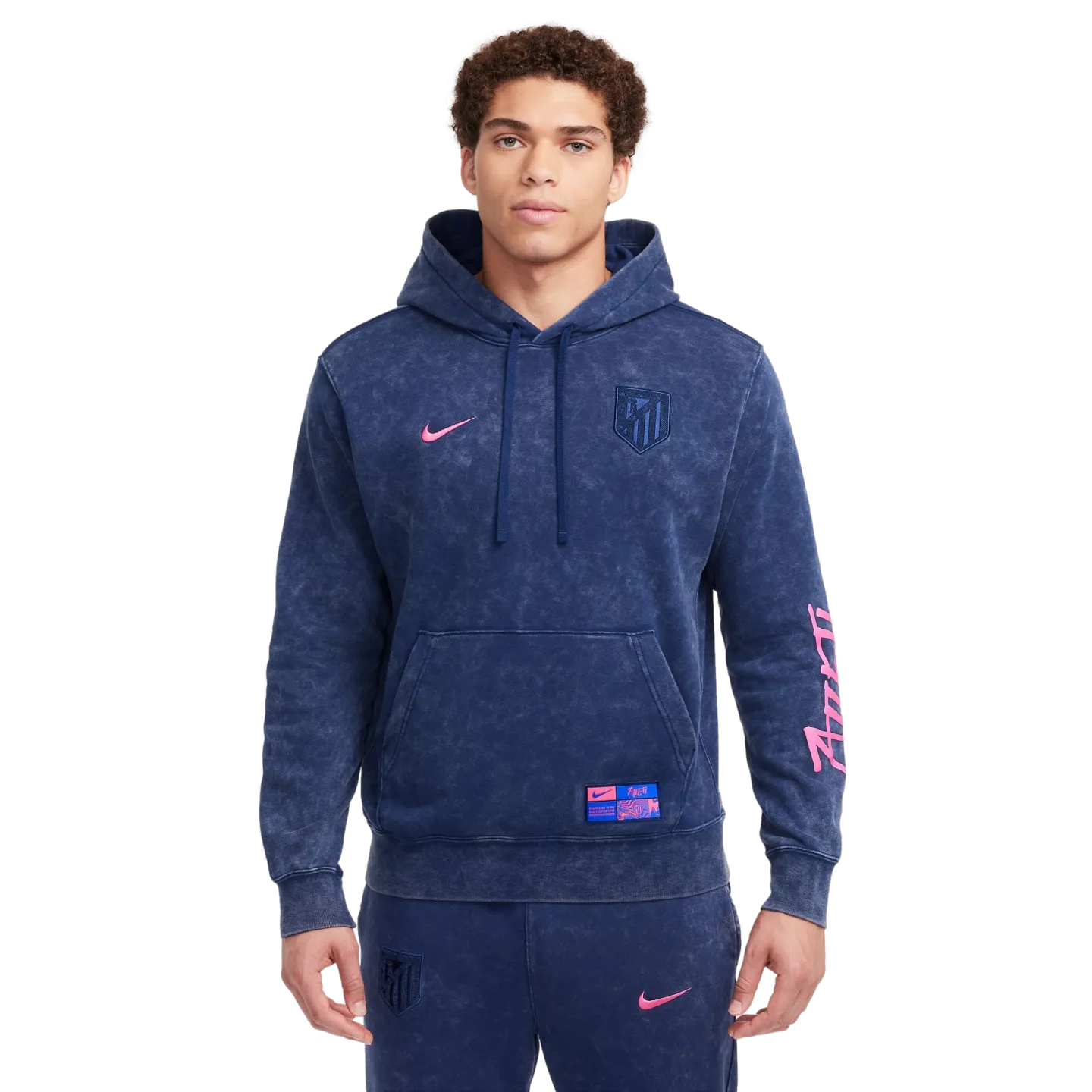 Nike Atletico Madrid Club Pullover Hoodie