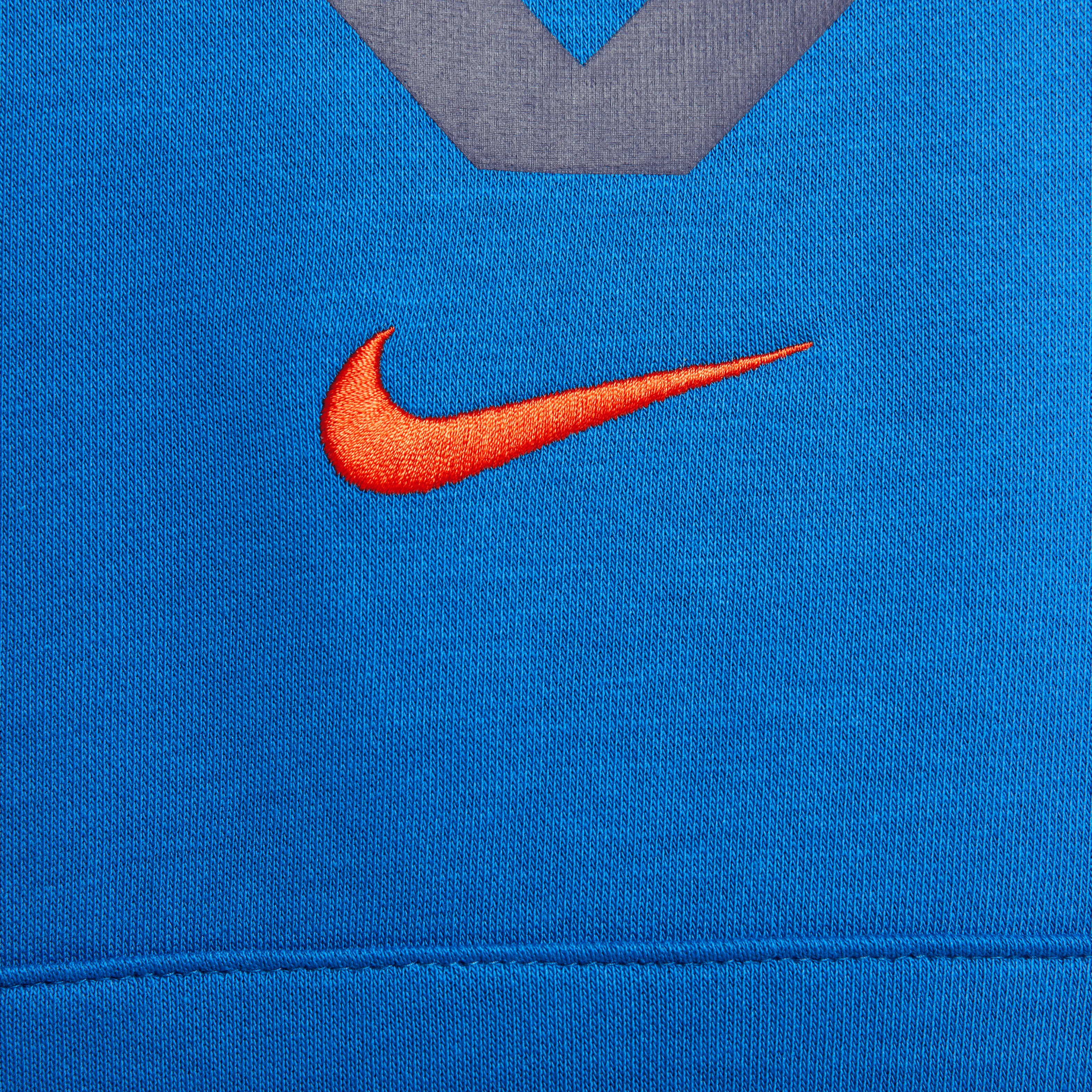 Nike Men's Club América Fleece Pullover Hoodie-Blue