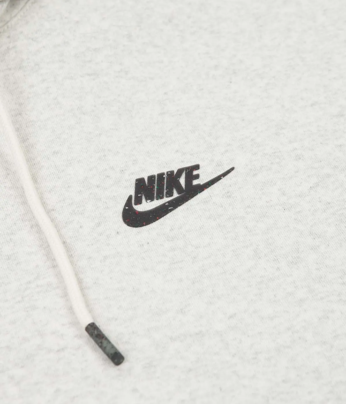 Nike Revival Hoodie - White / Multi - Color / Dark Smoke Grey