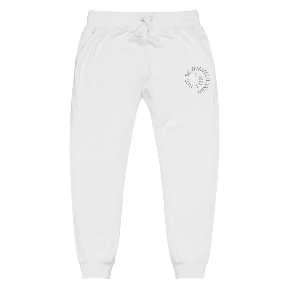 Not Be Shaken Fleece Sweatpants