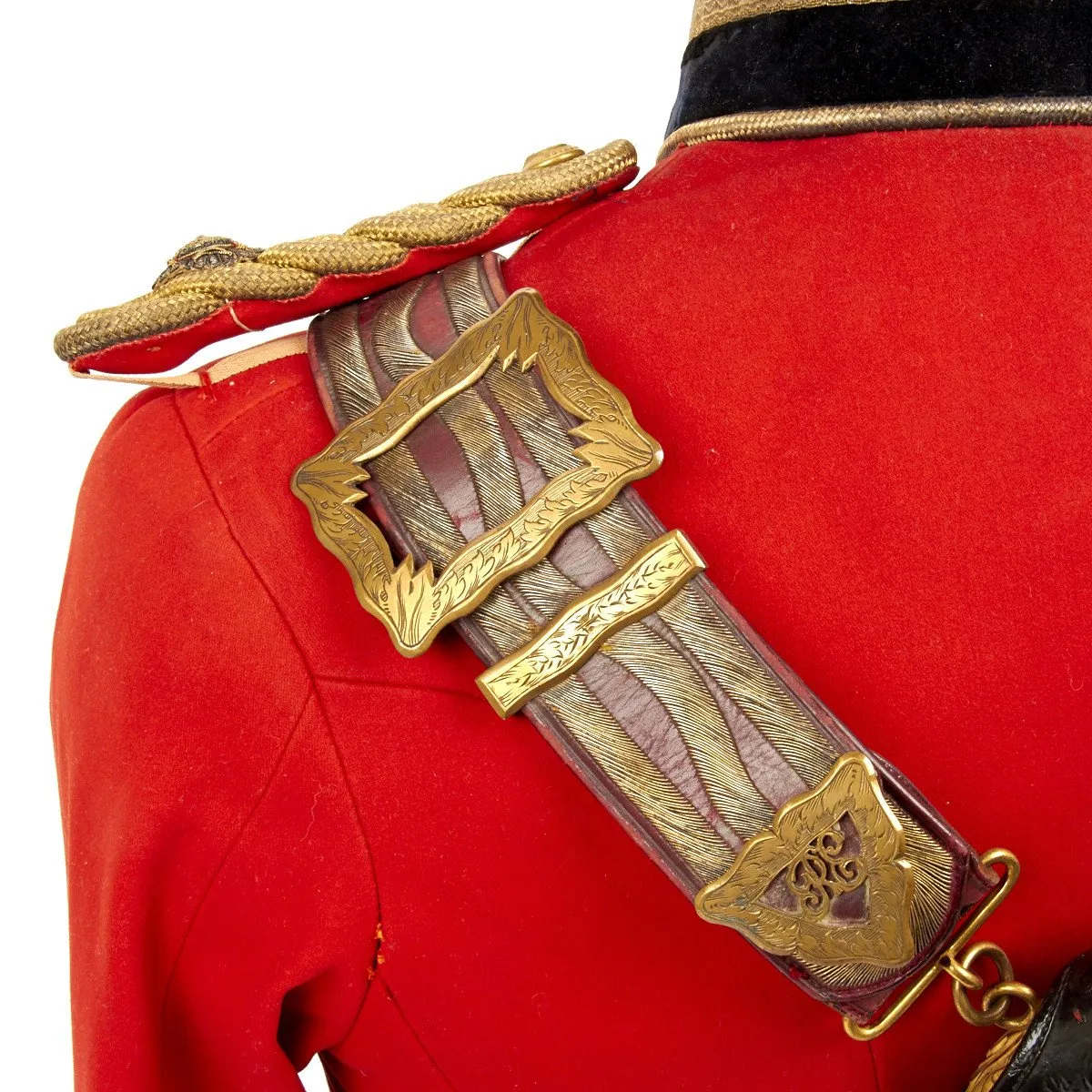 Original British Pre-WWI Royal Engineers Officer Uniform Set Circa 1910