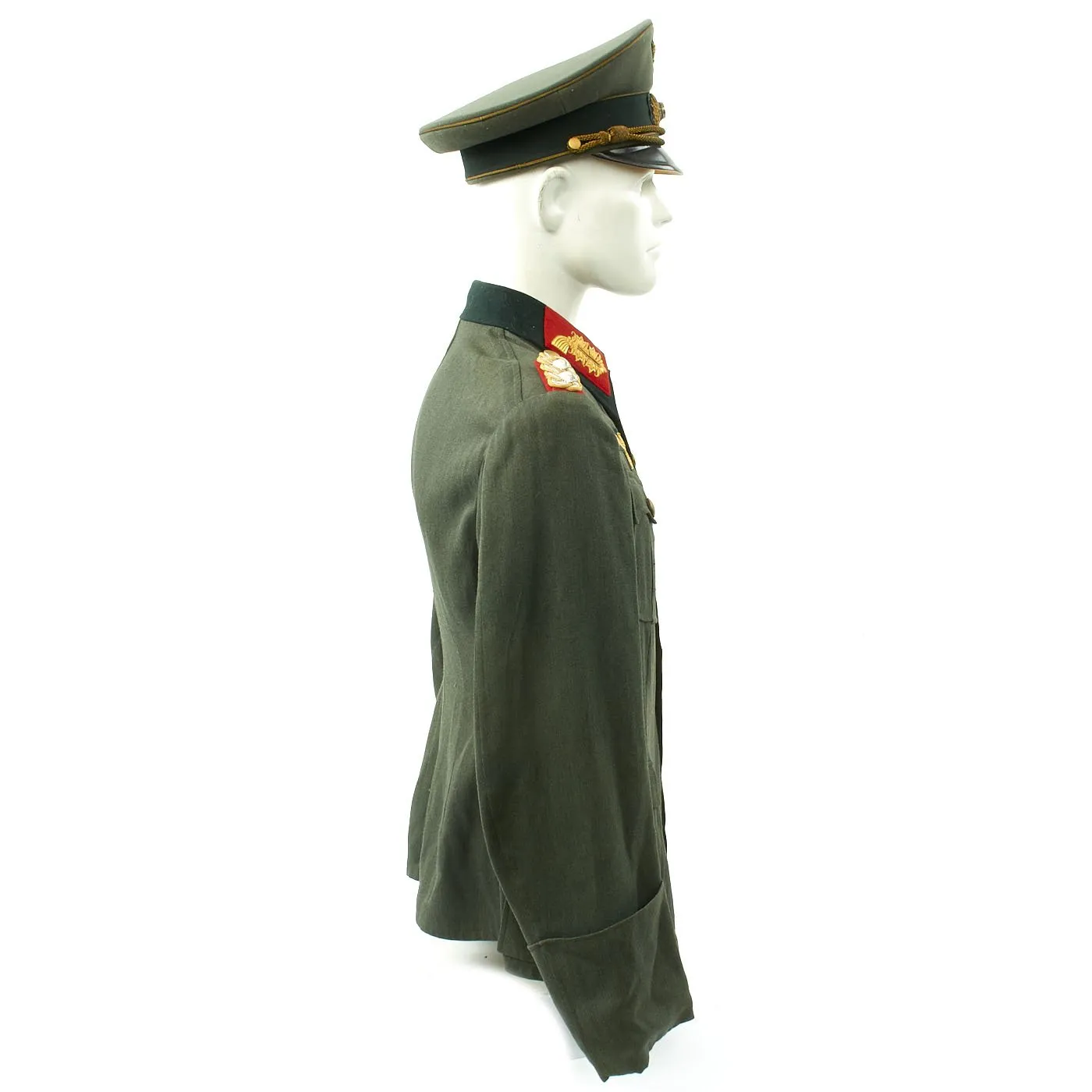 Original German WWII General Hans-Ludwig Speth Uniform, Photos, and Documents Grouping