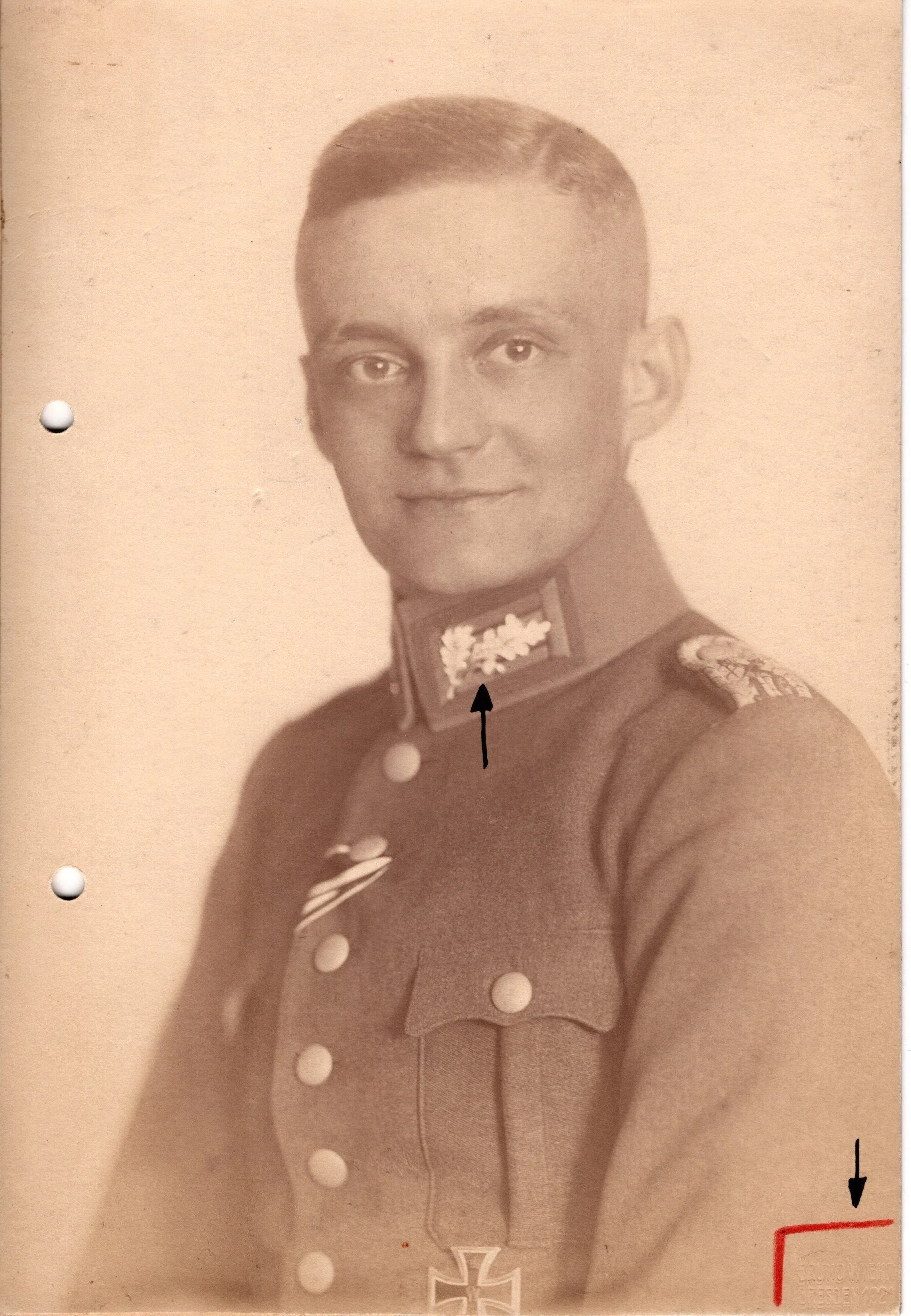 Original German WWII General Hans-Ludwig Speth Uniform, Photos, and Documents Grouping