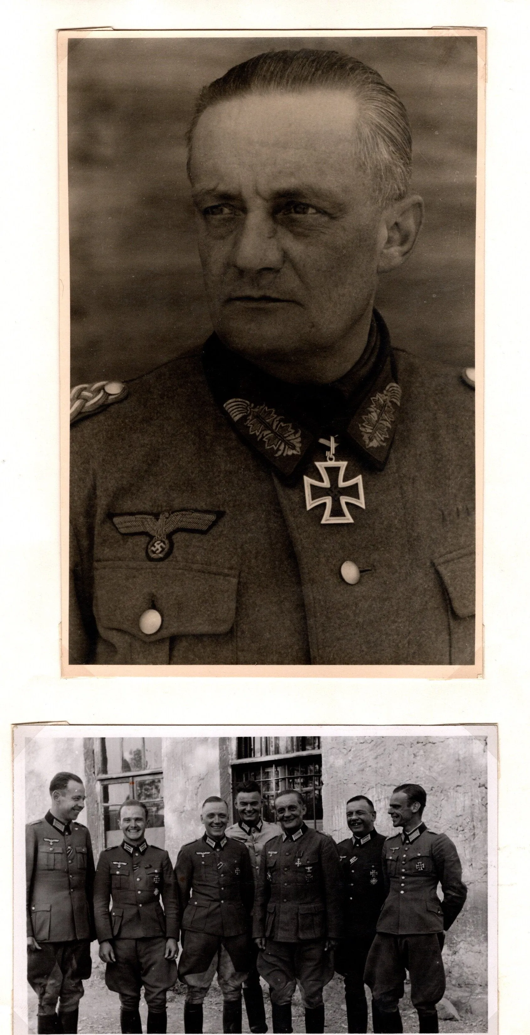 Original German WWII General Hans-Ludwig Speth Uniform, Photos, and Documents Grouping