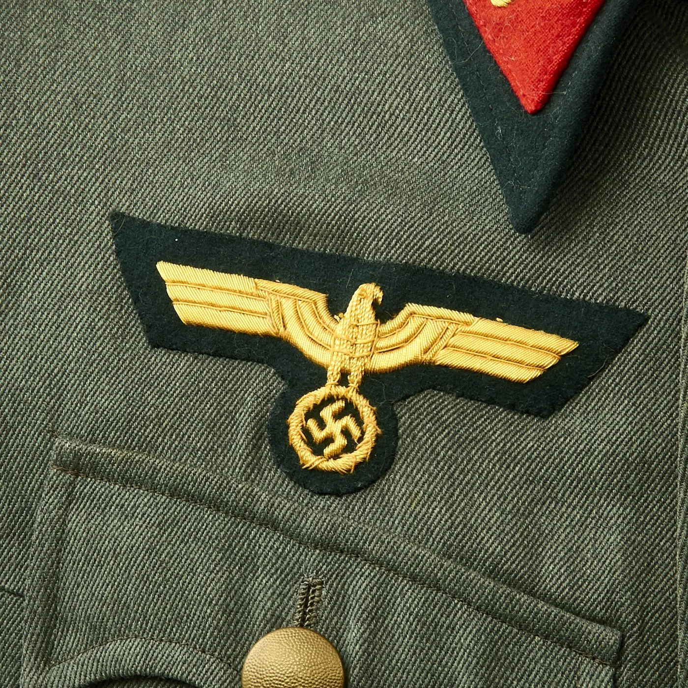 Original German WWII General Hans-Ludwig Speth Uniform, Photos, and Documents Grouping