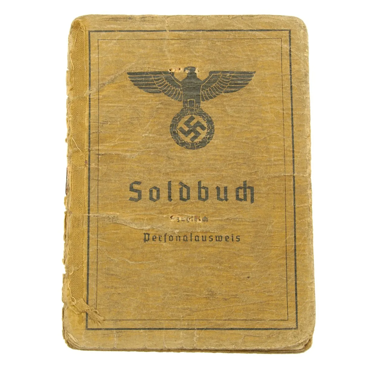 Original German WWII Named Gebirgsjäger Soldbuch with Medals and Photos Grouping