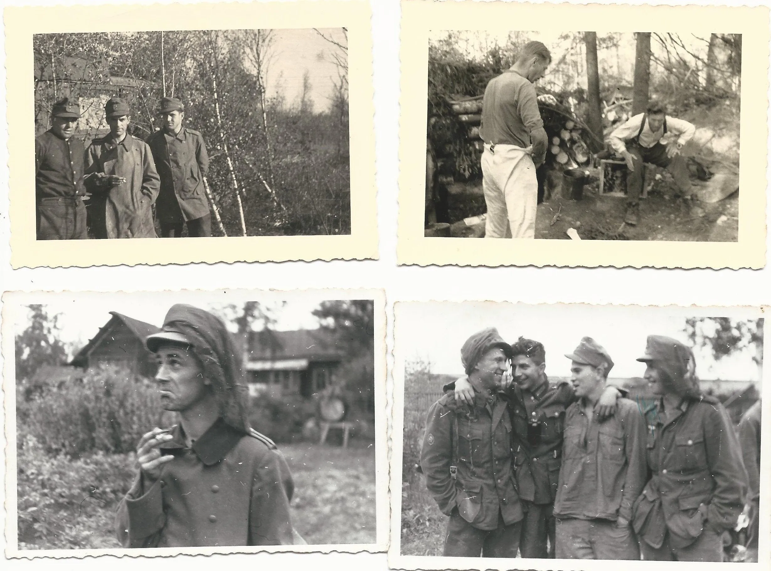 Original German WWII Named Gebirgsjäger Soldbuch with Medals and Photos Grouping