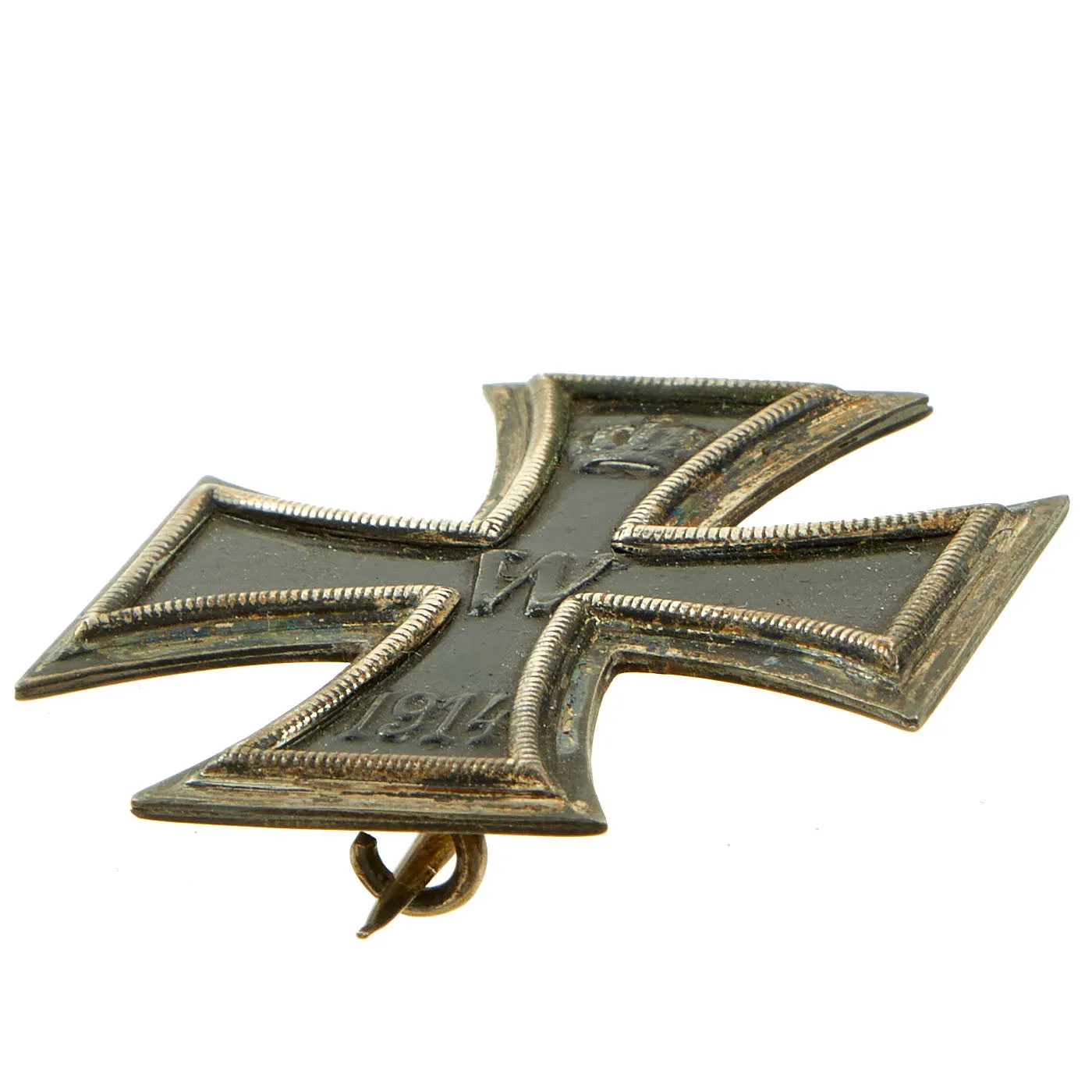 Original Imperial German WWI Cased Prussian Iron Cross First Class 1914 by Königliches Münzamt Orden - EKI