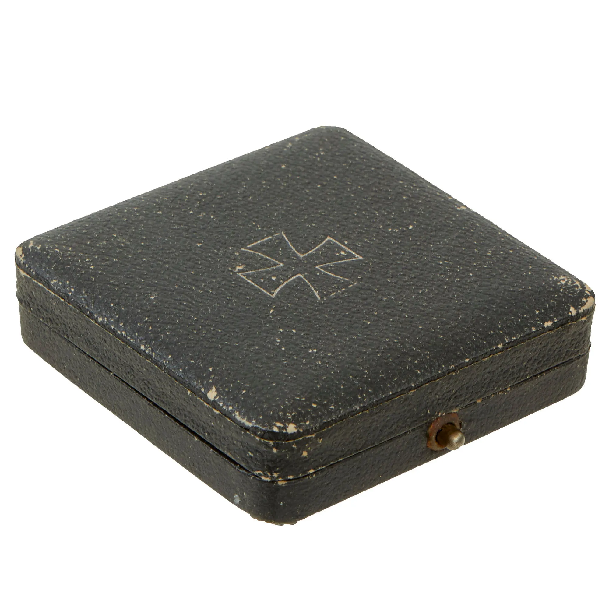 Original Imperial German WWI Cased Prussian Iron Cross First Class 1914 with Pinback by the Royal Mint Order - EKI